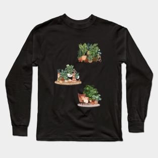 House plants in pots Long Sleeve T-Shirt